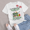 89Customized I just want to work in my garden Customized Shirt