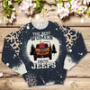 89Customized The Best Woman Drive Jeeps Bleached Personalized 3D Sweater