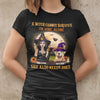 89Customized A witch cannot survive on wine alone she also needs dogs 2 Customized Shirt