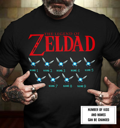 89Customized The legend of Zeldad personalized shirt