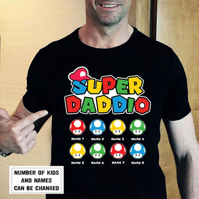 89Customized Super daddio personalized shirt