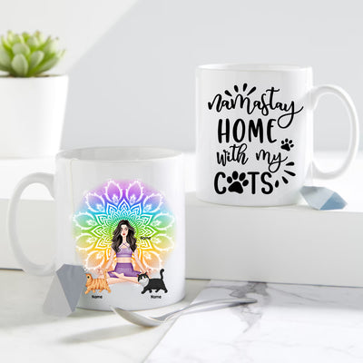 89Customized Namast'ay home with my cats