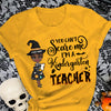 89customized You can't scare me I'm a teacher tshirt