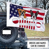 89Customized Dogs And Cats Jeep Personalized House Flag