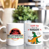 89Customized Relationship is a walk in the park Personalized Mug