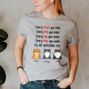 89Customized I'll Be Watching You Cat Lovers Funny Personalized Shirt
