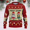 89Customized Meowy Catmas Personalized Sweater