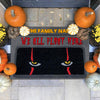 89Customized We all float here personalized doormat