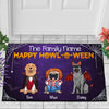 89Customized Happy Howl-O-Ween Doormat