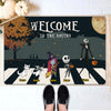 89Customized Welcome to the family single parent personalized doormat