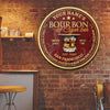 89Customized Great men drink bourbon and smoke cigars Customized Wood Sign
