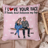 89Customized Funny Gift for Him Gift for Her Valentine Gift Couple Personalized Pillow
