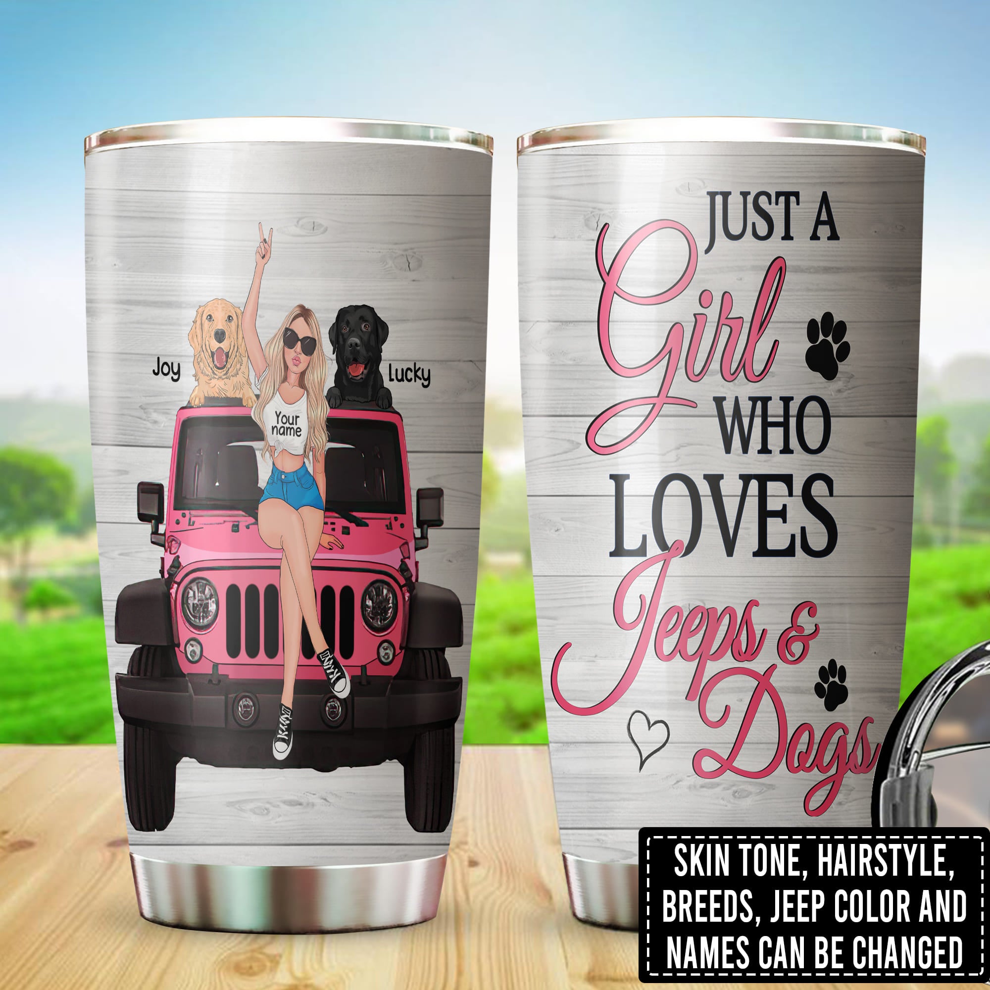 Personalized Just A Girl Who Loves Frog Tumbler 6X4V54KZHD - Betiti Store
