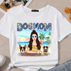 89Customized Dog mom Beach Girl Customized Shirt