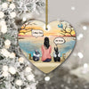 89Customized I miss you Rabbit Lovers Personalized Ornament