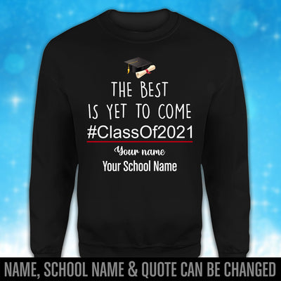 89Customized Personalized Shirt Class Of 2021 Grad