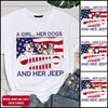 89Customized Jeep Dogs/ Cats Personalized Shirt