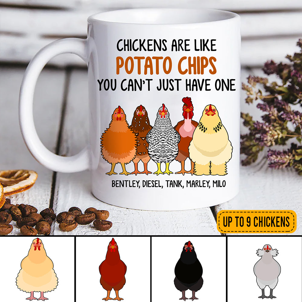 Buy Premium dear Crazy Chicken Mom Personalized Mug, Gift for