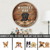89Customized Dog and Whiskey bar Customized Wood Sign