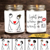 89Customized Funny Couple Personlized Candle