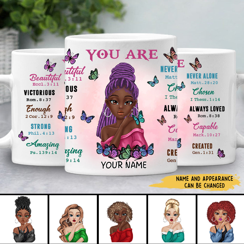 89Customized Black Queen You Are Victorious Personalized Mug