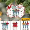 89Customized Jolliest bunch of @ssholes this side of the nuthouse Personalized Ornament