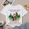 89Customized A Woman Cannot Survive On Wine Alone She Also Needs Her Horse Personalized Shirt