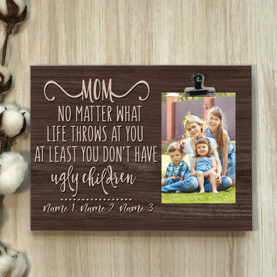 89Customized Personalized Photo Clip Frame Family Mom Of Sons Daughters