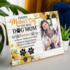 89Customized Personalized Photo Clip Frame Family Happy Mother's Day To The Best Dog Mom Sunflower