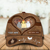 89Customized Chickens leather personalized 3D cap