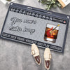89Customized Great men/women drink whiskey and play guitars 3D amp personalized doormat 2