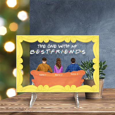 89Customized The one with my best friends Personalized Spotify Frame