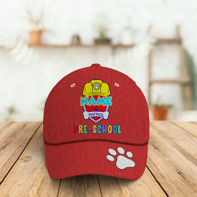 89Customized Patrol school rescue personalized 3D cap