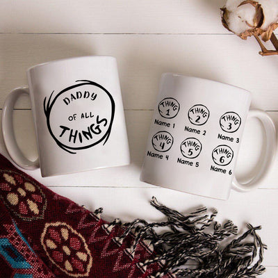 89Customized Father of all things personalized mug