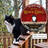 89Customized Patio/Deck/Backyard Bar & Grill Dogs And Cats Funny Personalized Wood Sign