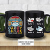 89Customized Daddy shark doo doo doo personalized mug