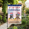89Customized 4th Of July BBQ Party Personalized Flag
