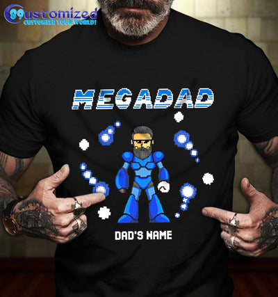 89Customize Mega Dad personalized shirt