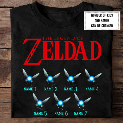 89Customized The legend of Zeldad personalized shirt