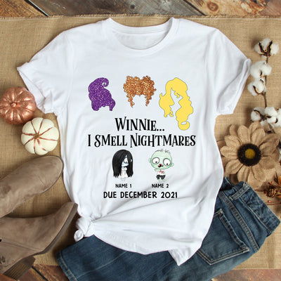 89Customized Winnie I smell a nightmare personalized shirt