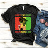 89Customized Juneteenth Is My Independence Day Africa map Black Women Shirt