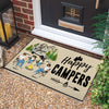 89Customized Happy Campers Personalized Doormat