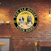 DR-T-1004211-XQ-89Customized The Ale House Dog Customized Wood Sign