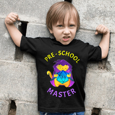 89Customized Back to school master D&D personalized youth t-shirt