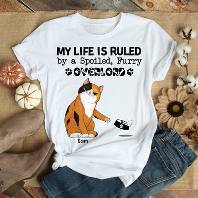 89Customized My Life is Ruled By A Spoiled Furry Overlord 2 personalized shirt