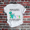 89Customized Mimisaurus like a normal grandma but more awesome dinosaur personalized shirt