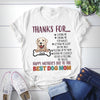 89Customized Personalized 2D Shirt Family Dog Mom Thanks For Loving Me