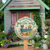89Customized Personalized Wood Sign Gardening Potting Shed Dog
