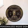89Customized Personalized Lawyer Wood Sign