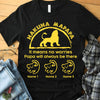 Hakuna Mapapa. It means no worries Papa will always be there Lion King Lion Dad Shirt
